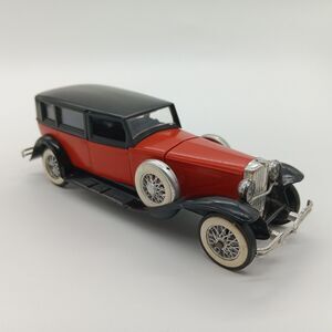 Solido Duesenberg J 1931 Diecast Toy Car  France Orange Black White